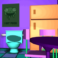 Invader Zim Kitchen