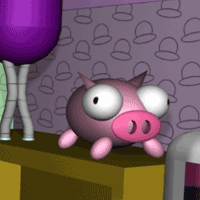 Invader Zim Pig